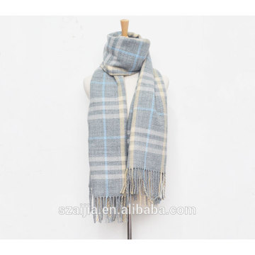 Fashion new ladies checked winter warm scarf/shawl